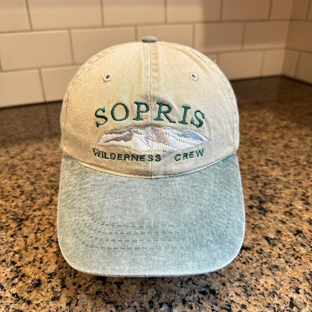 Vtg Sopris Wilderness White River Forest Otto Cap Baseball Hat Men's Adjustable